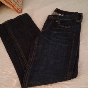 J. Crew Women's Dark Blue Straight Leg Jeans 26/32 New